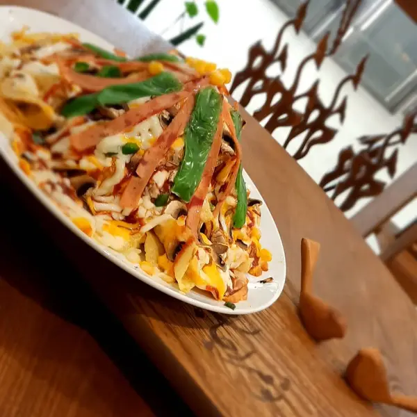Wood cafe