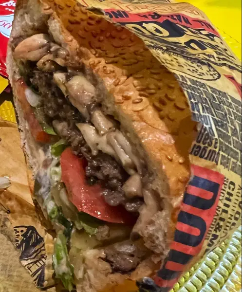 برگر خونگی بوفالو