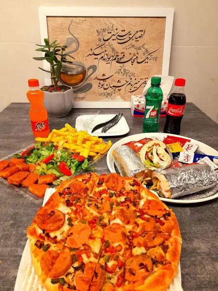  کافه فست فود گندم
